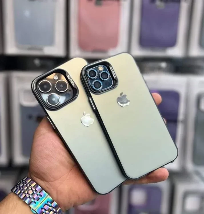 Apple iPhone Ultra Hybrid Matte Frosted Translucent Back Mobile Cover Casing - ( Iphone All Model ) ( iPhone 15 Pro Max 15 Pro 15 Iphone 14 Pro max 14 Pro 14 plus 14 13 12 11 x xs max xr 7 8 )