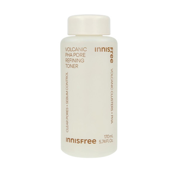 Innisfree Volcanic PHA Pore Refining Toner | Cleanse Pores Effectively 170ml.