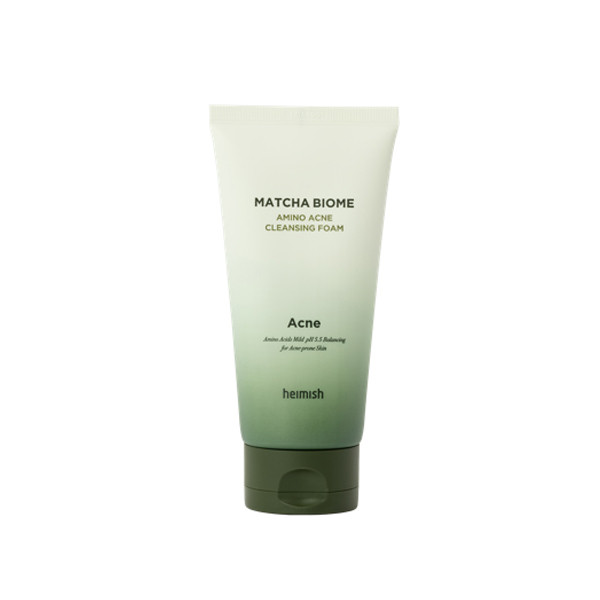 Acne Relief Foam Cleanser with Salicylic Acid & Matcha Biome – Clear Skin Solution 150ml.