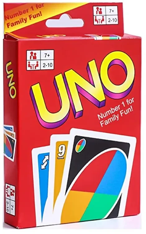 UNO Card Game Play-1pcs - Multicolor