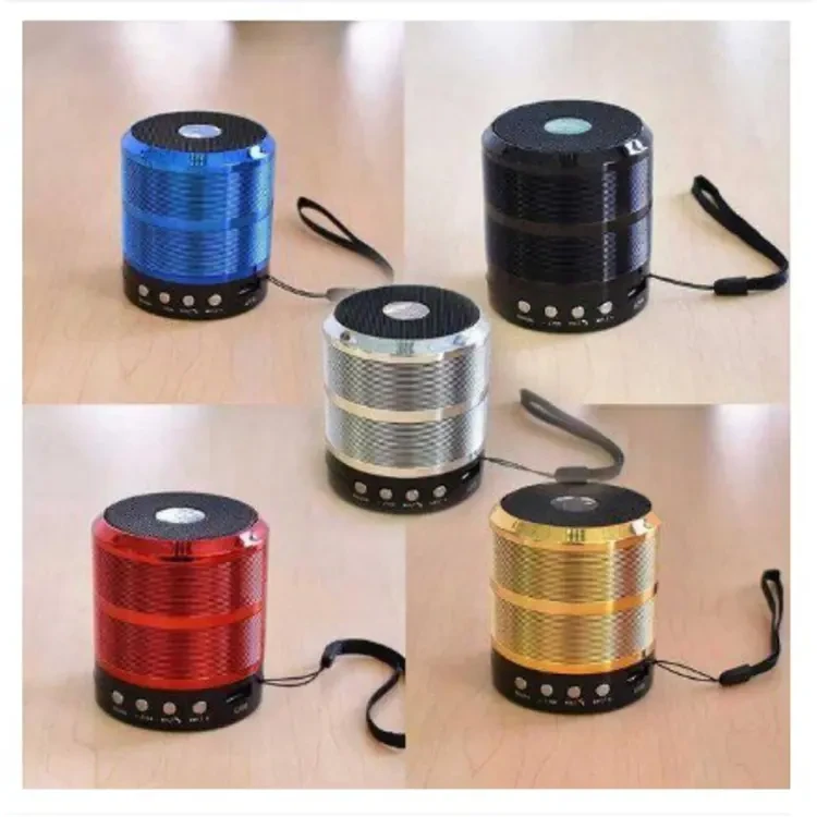 WS 887 Wireless Bluetooth Speaker TF, USB, FM, AUX Portable Music Mini Speaker - Bluetooth Speaker