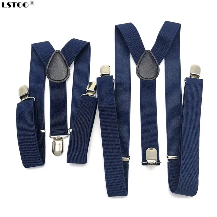 Elastic Y-Shape Suspenders For Boys / Mens