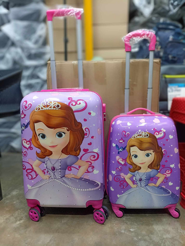 barbie school trolley bag 20 inch