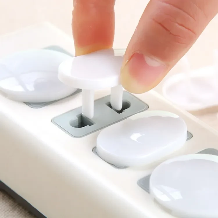10 pcs US Power Socket Outlet Plug Protective Cover Baby Safety Protector Anti Electric Shock