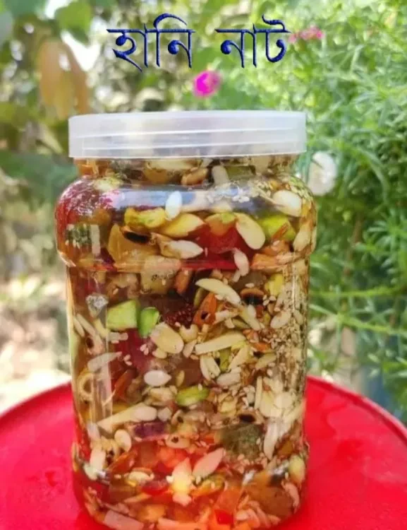 Mixed Fruits and Nuts with_Honey - 250gm
