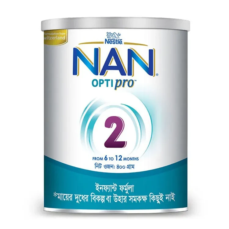 NAN OPTIPRO 2 ( 6-12 Months ) Follow up Formula Baby Milk Powder 400g Tin