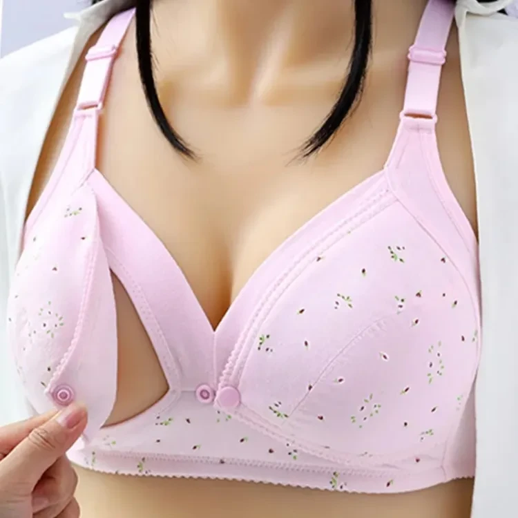 Breastfeeding Bra Maternity Bra Front Button Bra cotton Bra comfortable Bra new born baby feeding Bra