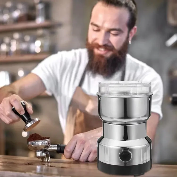 Blender And Grinder - Silver - Grinder Machine