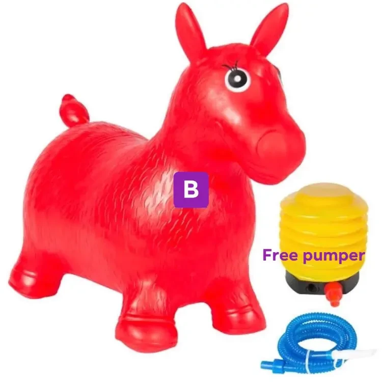 Rubber Bouncy/Rocking Horse