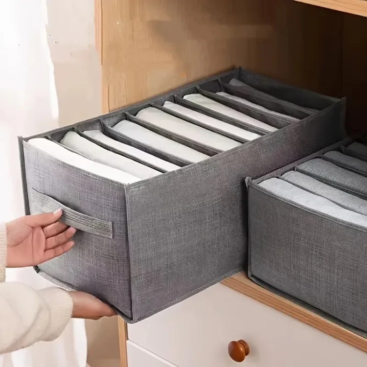 Cloth Organizer Box 9 Grid Closet Storage