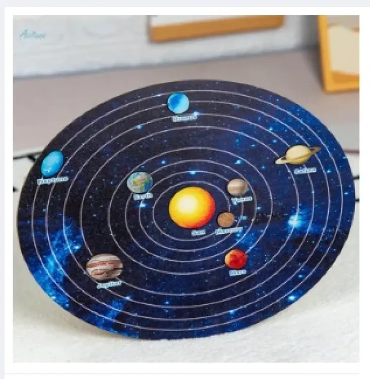 Solar System Eight Planets Cognitive Toys Party Favors for Toddlers Gift