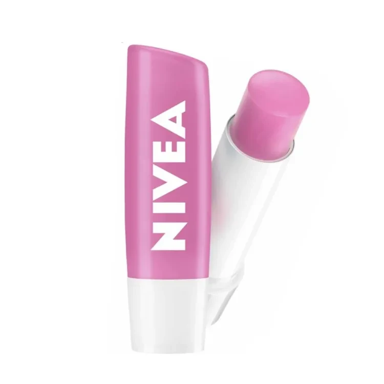 NIVEA Caring Lip Balm Soft Rose 4.8gm