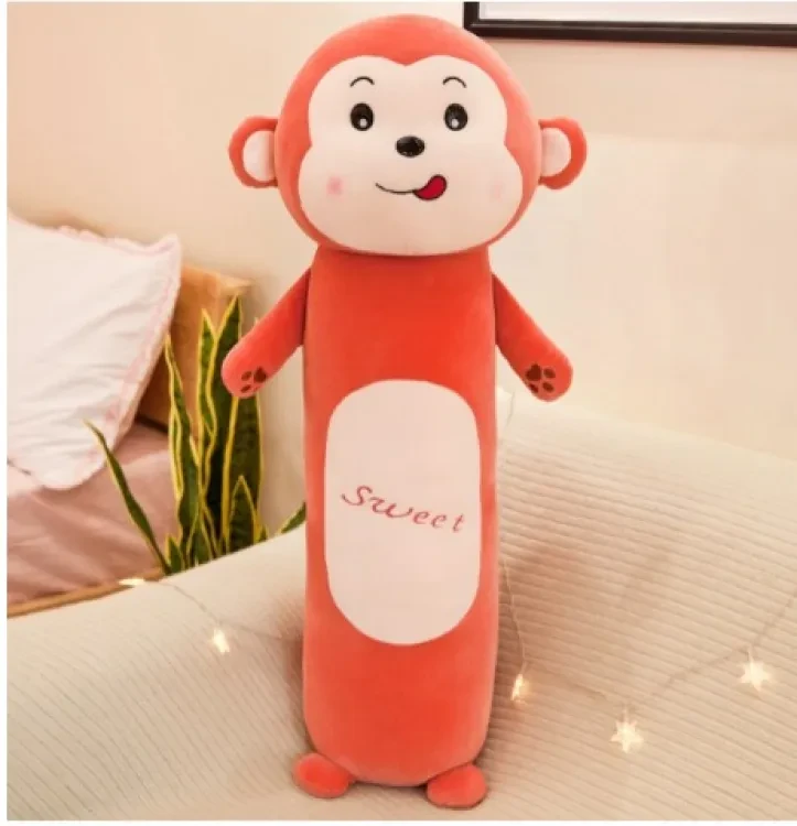 Forest long pillow pink rabbit