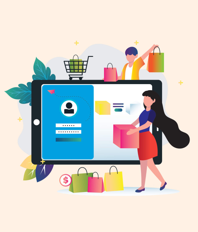 Customer Login Page Image