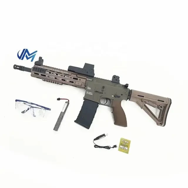 Nylon HK416D automatic rifle Electric Splatter Gel Ball Blaster With Water Beads gel bullet Outdoor Activities toy gun