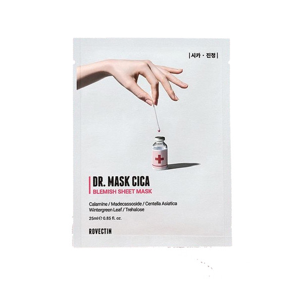 Rovectin Dr.Mask Cica Blemish Sheet Mask 25ml