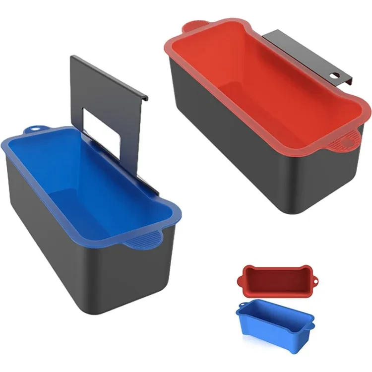 2 Piece Grill Grease Cup Liners Reusable Griddle Grease Catcher for Blackstone Tray Liner