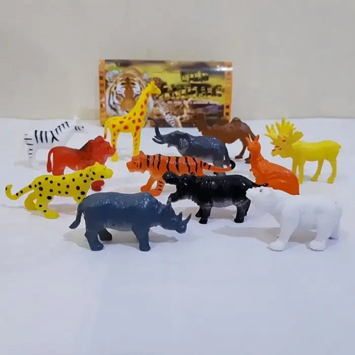 Mix Colour Wild Jungle Animal Dinosaurs and other.