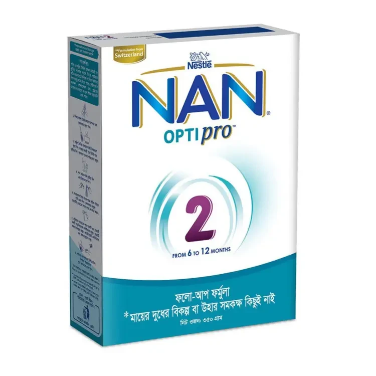 NAN OPTIPRO 2 Follow up Formula Baby Milk Powder 350g BiB