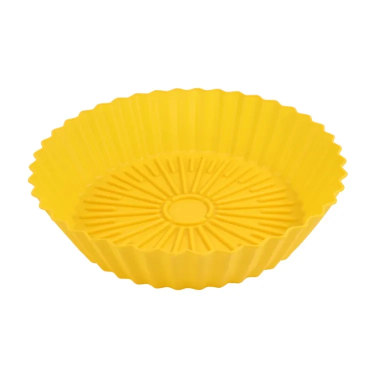 Air Fryer Silicone Pot,Square Baking Basket Oven Non Stick Reusable Microwavable