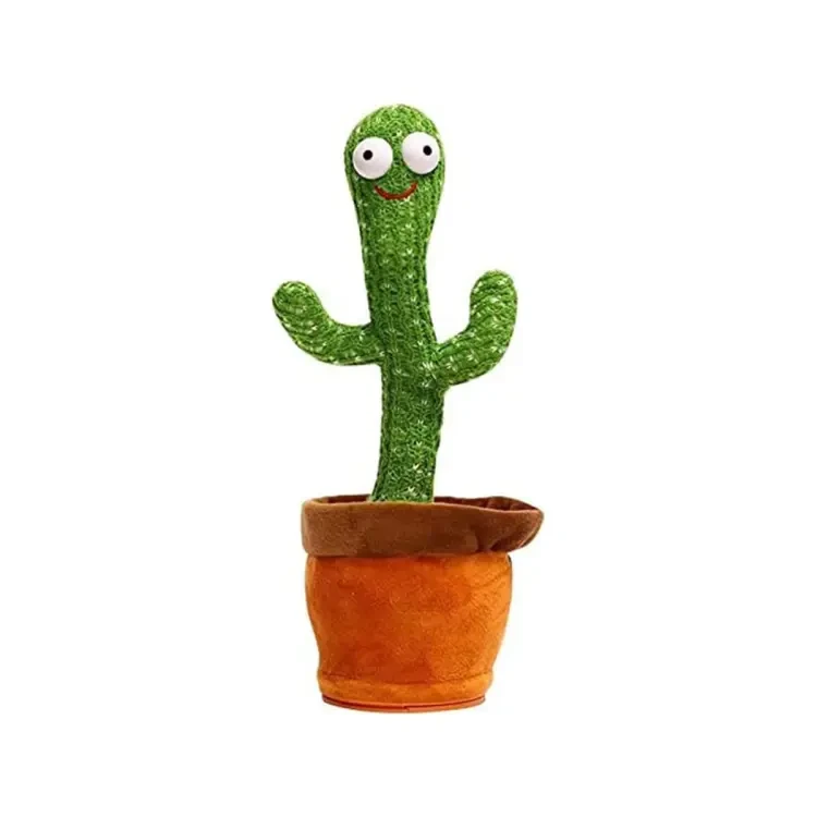 Cactus Plush Talk for Kids Talk, Songs and Dance Cactus Electronic Cactus Plush Toys - Easy to Use And Maintain - Refine and Excellent