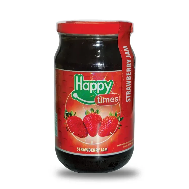 Happy Times Strawberry Jam 450 gm Jar