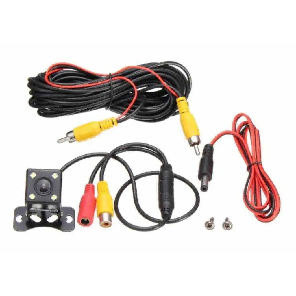 Car Reverse Camera 4 LED Night Vision