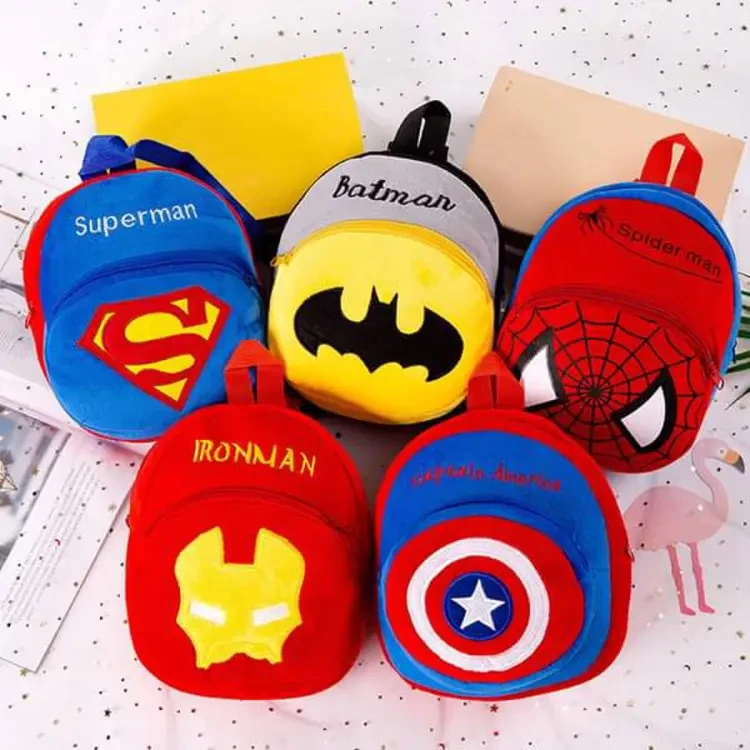 kindergarten baby early education bag snack bag cartoon cute plush backpack 10" Inc