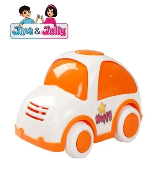 RFL Jim & Jolly Happy Car White & Orange 938910
