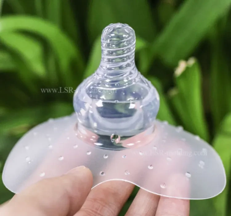 Soft Nipplle Premium Protector Food Grade Breastfeeding Shields Feeding BreastPad Shiled (1-Ps)