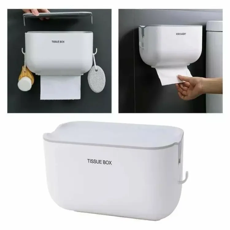 Waterproof Tissue Box with Hook