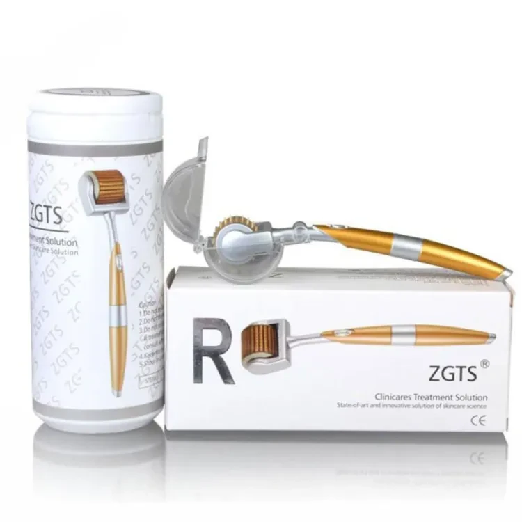 ZGTS Derma Roller 0.5mm - 192 Titanium for Skin Hair And Beard Growth (All sizes available)