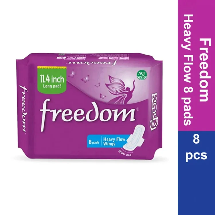 Freedom Heavy Flow Wings - 8 Pads - pad