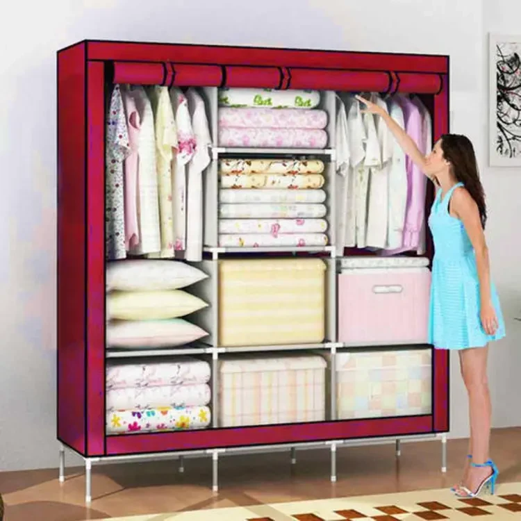Wardrobe Closet Storage Organizer Clothes Rack