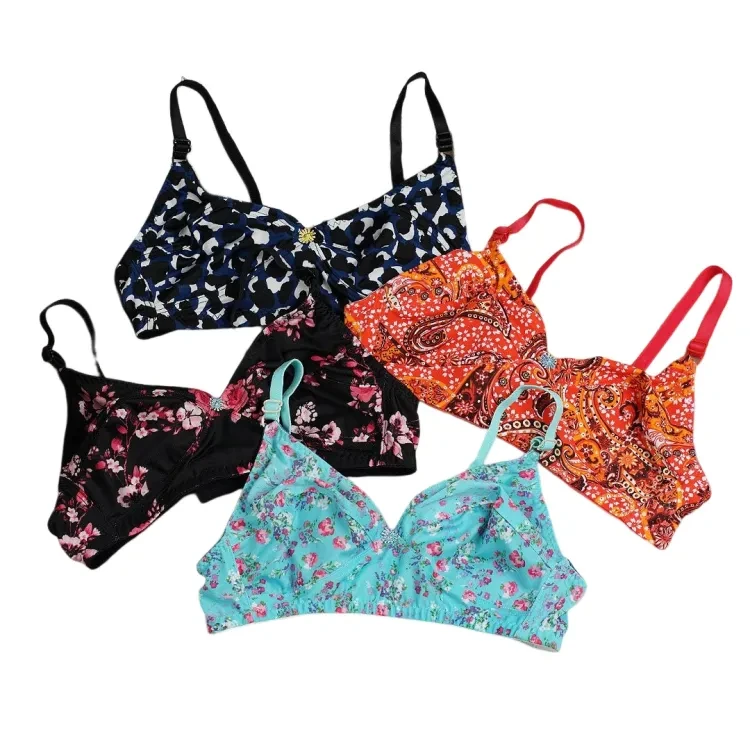 4 Piece Stylish Design Stretchable.Bra for Women