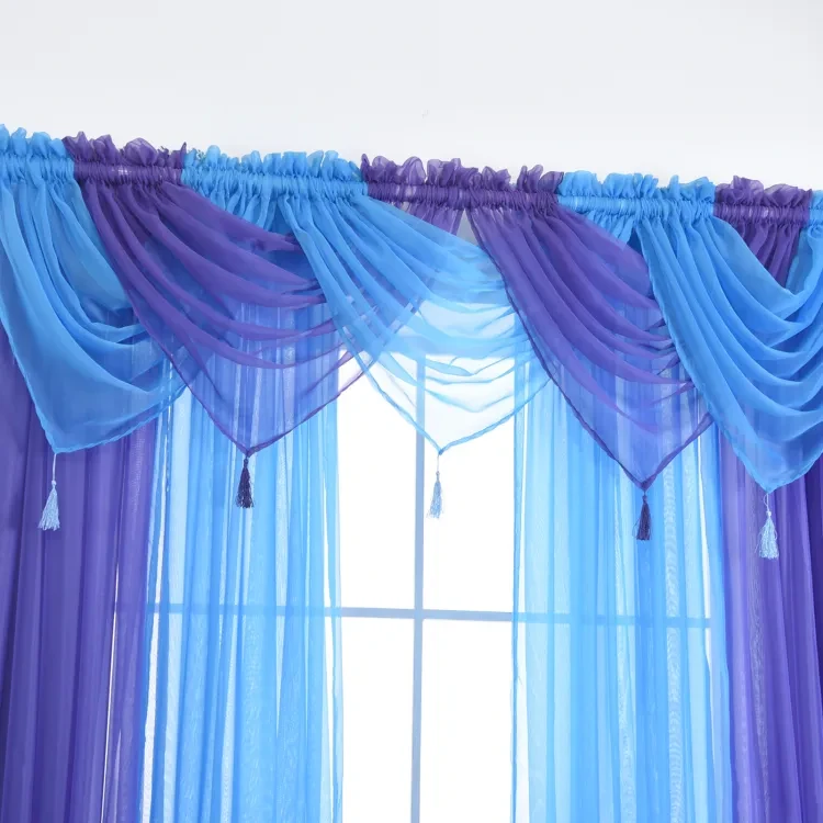 Childrenworld Sheer Curtain Lightweight Aesthetic Ultra-thin Sheer Curtain