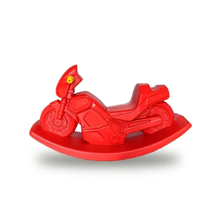 Jim and Jolly Motor Bike Rocker Red 891354