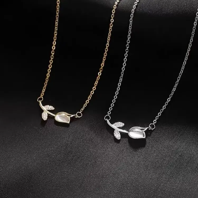 Tulip French Necklace Light Luxury Valentine's Day Gifts