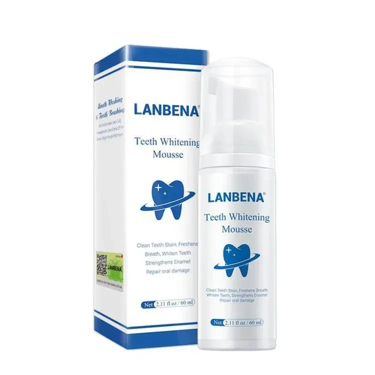 Lanbena Teeth Whitening Mousse Toothpaste - 60ml