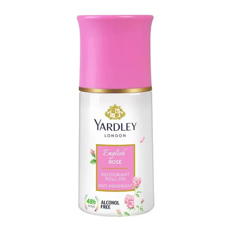 Yardley English Rose Deodorant Roll On, 50ml