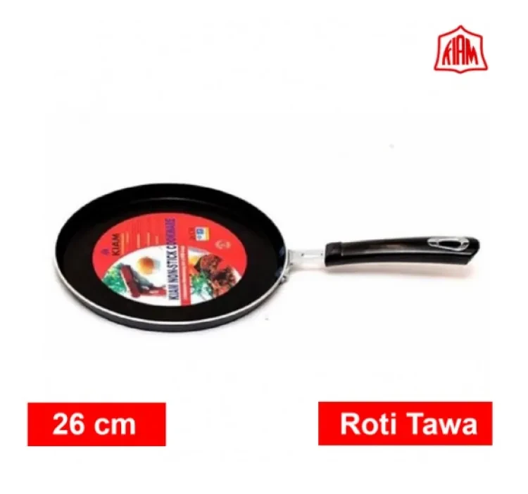 Kiam Roti Tawa/Roti Tawa/Non-Stick Roti Tawa 26 CM Induction Bottom