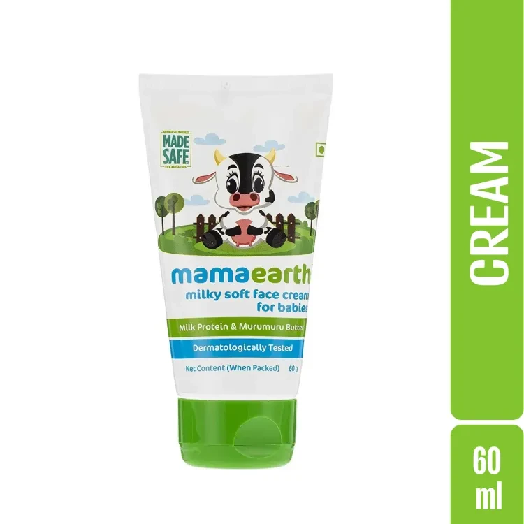 Mamaearth Milky Soft Natural Baby Face Cream 60mL