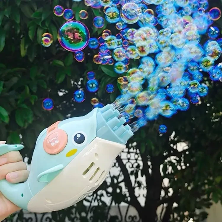 CUTE DOLPHIN BUBBLE MACHINE