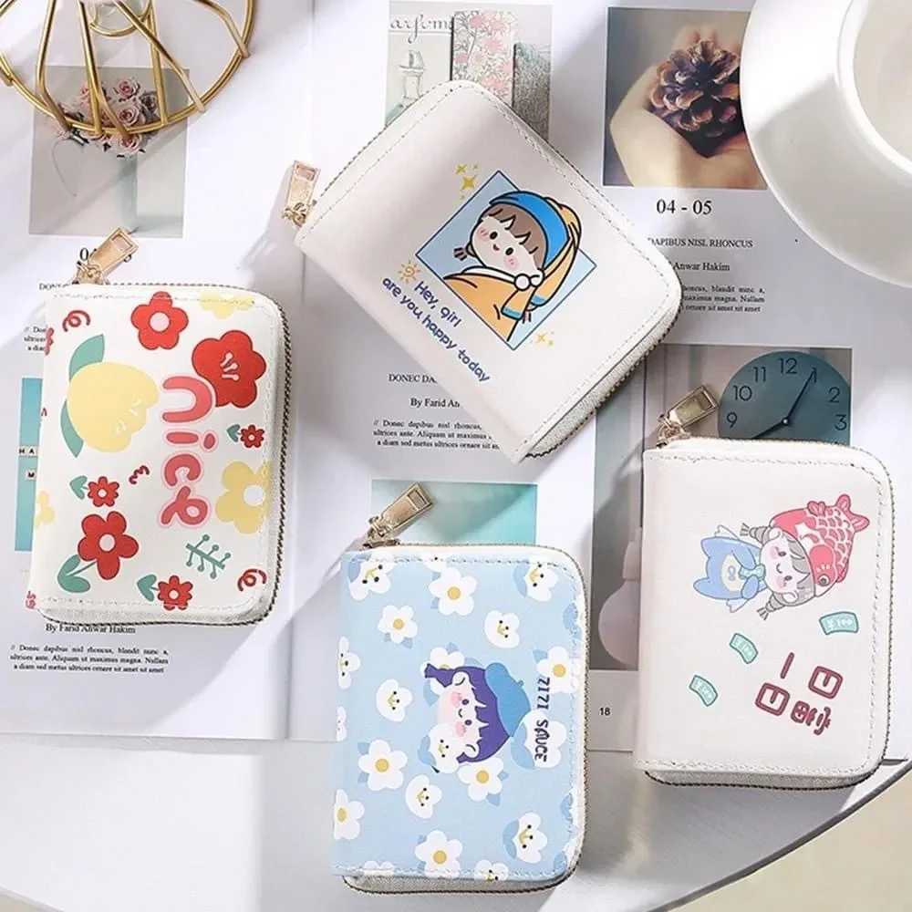 Cute Cartoon Card Holder Wallet
