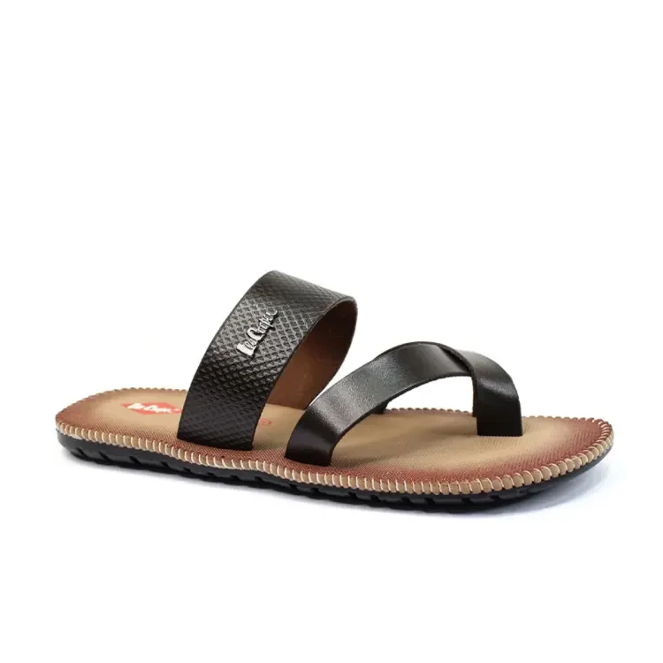 Lee Cooper Men's Brown Slip-On Sandals - Comfortable & Stylish