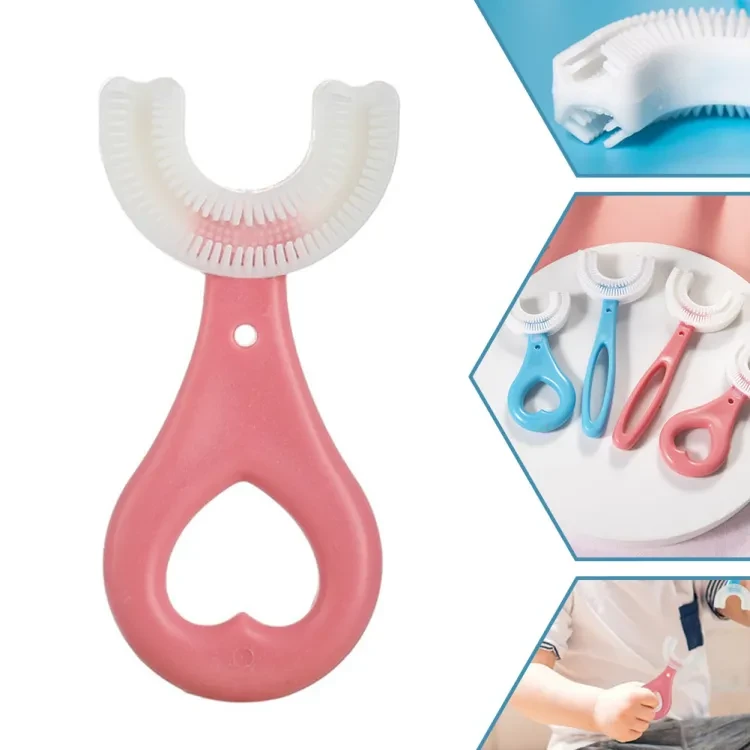 Children U-Shaped Toothbrush 2-12 Years