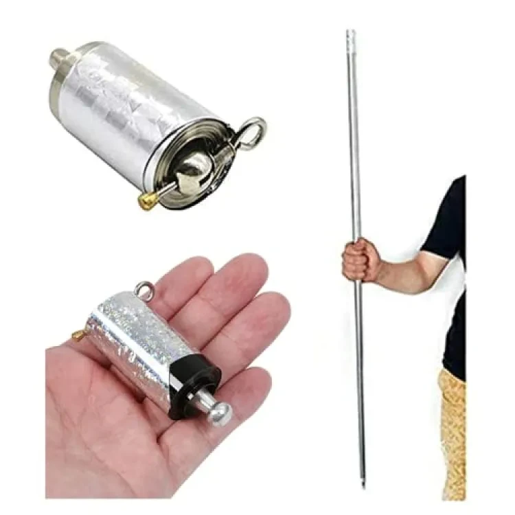 Magic Pocket Staff Adjustable Magic Telescopic Stick for Professional Magician Stage Close-up Magic Trick Accessories (Onex BD) - magic stick