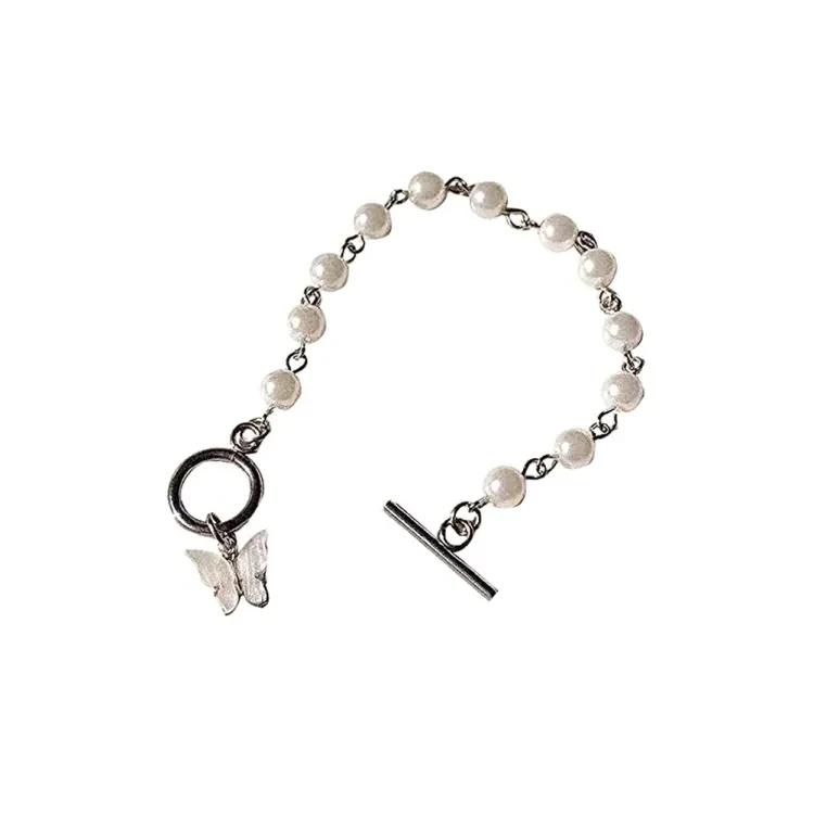 Butterfly Pearl Bracelet for Women
