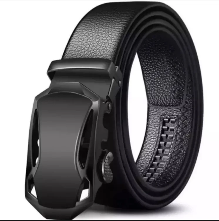 ***Black Stylish High quality Auto Gear Belt For Men