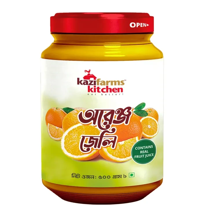 Kazi Farms Kitchen Orange Jelly 500g
